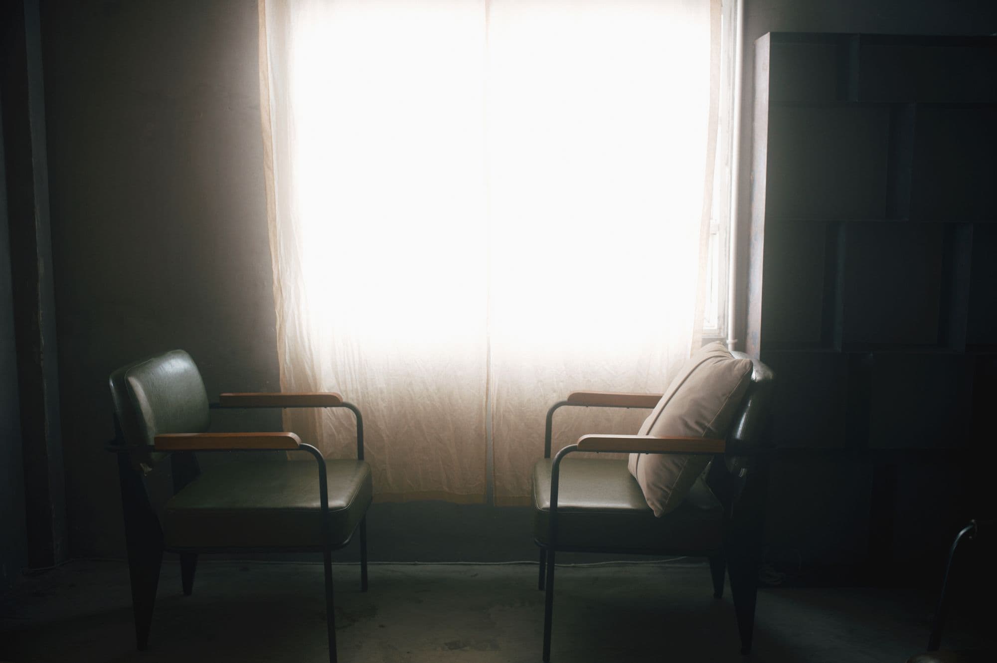 A quiet interior at the Silas Street practice, soft afternoon light